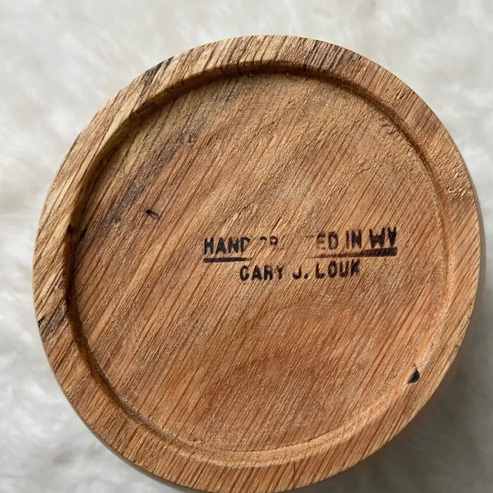 Handmade Wood Serving Bowl